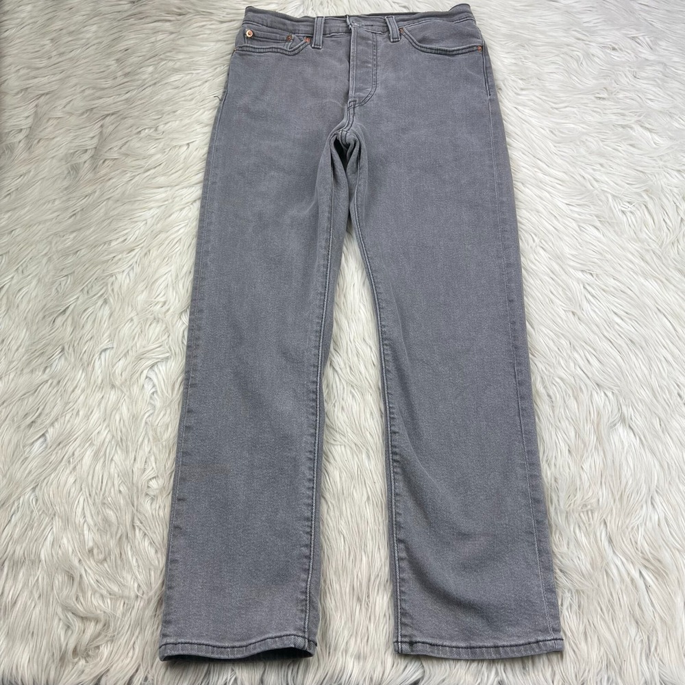 Levi's Women's 28 Gray Wash Wedgie Straight Leg Jeans